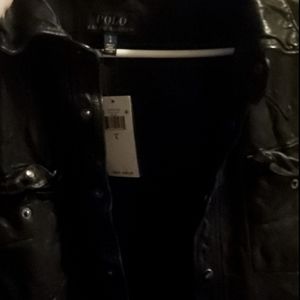 Ralph Lauren leather jacket nwt